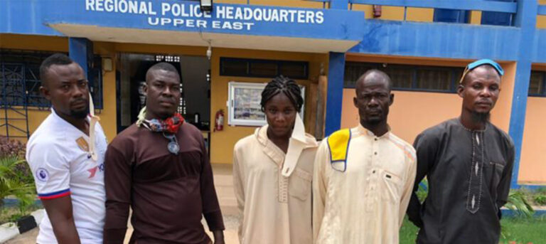 Self-styled witch doctor, father and three others arrested in the Upper East